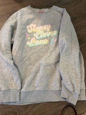 Stoney Clover Lane Grey Sweatshirt with Pastel Script x Target